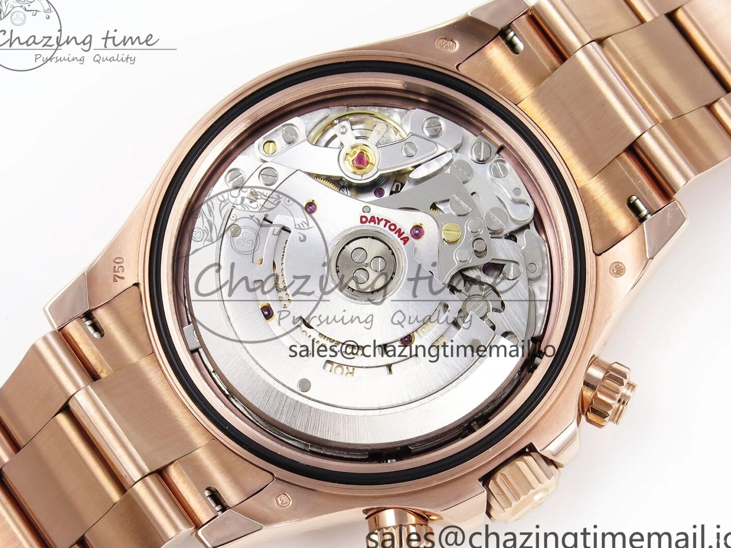 MiroTime 0402 Bold Daytona 116505 KING 1:1 Best Edition RG Crystal Dial on RG Bracelet SH 1938